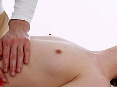 cutie teen creampied after banging hot masseur, oh wow!