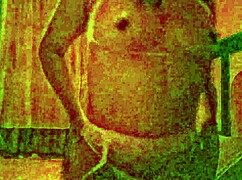 She plays alone with her 22cm dildo in this narrative.