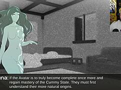 in this animated hentai adventure korra transforms into furry cummy bender with big tits and bound feet