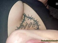 Viendo Tiktoks Con Mejor Amiga Y Acabo En Sus Tetas Comparando Con Tiktoker Interracial Cumshot Blowjob