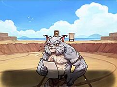 my pig princess hentai game ep 30 beach fun threesome 😘🌊