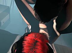 我的亚洲女友爆料她是魅魔，太刺激了！😈