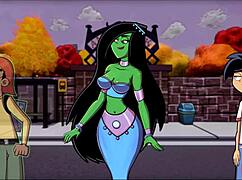 《Danny Phantom Amity Park Redux》红发美女穿越时空激情大战