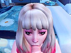 Futanari Stepsister Arranges Anal for Punk Sister