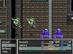 Police Ruri and Sakura investigate brothel for bandits as friends disappear in NTR part 3