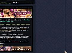 ep2 boob fetish genesis with killer cleavage in king of kinks game! 😍