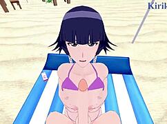 Sui-Feng Soifon和Rangiku Matsumoto在激烈死神动漫色情中！