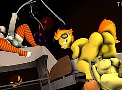 MLP Spitfire合集，精液满天飞，太牛了！