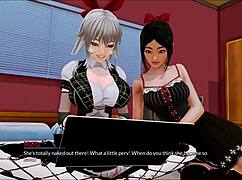 Visual novel walkthrough for Harem Hotel 342