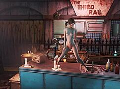 Fallout 4 Scene Turns Wild with Power Armor and Hardcore Action in Anime Style