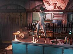 Fallout 4 Scene Turns Wild with Power Armor and Hardcore Action in Anime Style