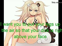 This Junko Enoshima hentai from Danganronpa Rule 34 is so hot! 🔥