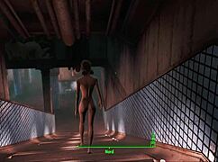 Fallout 4 Scene Turns Wild with Power Armor and Hardcore Action in Anime Style