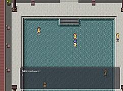 I help the inventor feel a pussy sensation in this hentai detective game