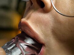 Redhead latina's pov fetish blowjob explodes