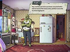 hot elf blonde, want to see the souper game demo?