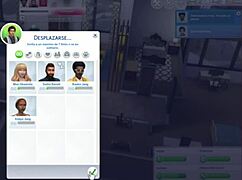Adult video game The Sims 4 with MILF cheating scene