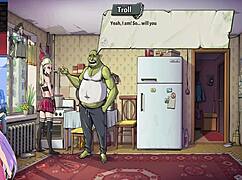 Play the hot elf blonde in the Souper game demo