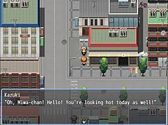 milf sucks the playboy in the alley during her unfaithful routine in this hentai game part 5