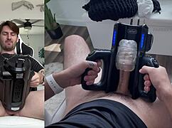 Trying Out My New Sex Toy For The First Time.