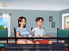 Explore erotic scenes in Summertime Saga episode 195