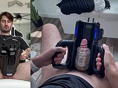 Trying Out My New Sex Toy For The First Time.