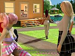 Wow! Complete Gameplay of Helping the Hotties Part 11 with Busty Blonde