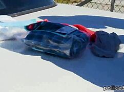 A filipino teen shoplifts a movie and gets caught in a gay sex scene leading to donk fucking