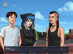 summertime saga 153 with teen 18+ small tits