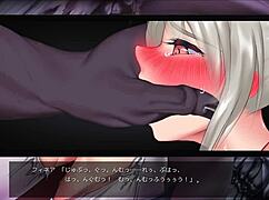 I trapped the noble knightess Phinea in the game