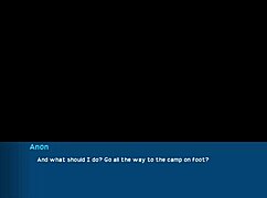 Welcome to camp pinewood where redhead and brunette milfs unleash intense hentai action with glasses on