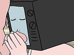 电视女郎吸摄影师鸡巴？摄影师舔她屄？