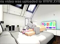 playing roblox porn game part 12 with hentai anime vibes