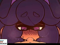 Beautiful anime with big tits and big ass at 60 frames per second