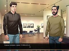 Wow, naked hentai photoshoot in Red String gameplay!