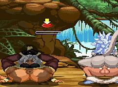 hentai mugen majin android 21 showcase, fuckin wild anime game action