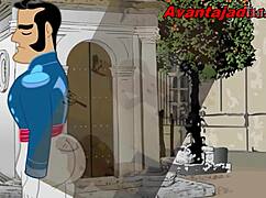 Anime gay toureiro and his lover