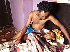 I fuck her hard because she squirts every time without a condom 😈 group action with blonde housewife