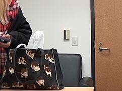 Carrie B's Intense Casting POV Blowjob