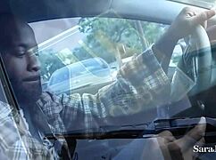 Busty Big Butt Cougar Sara Jay Rides Driver Shaundam Wildly