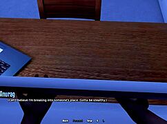 husband catches me in wife's bathroom for big tit monster cock action in 3d hentai