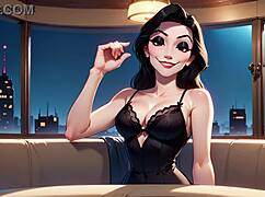 Cuckold humiliation and nudity denial in anime and cartoons