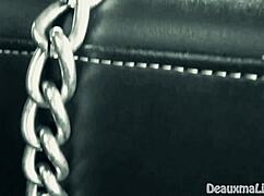 Deauxma is a submissive and gets flogged by Hartley
