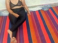 Step mother’s big ass in a country setting