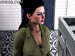 哎呀，Aaron Dun在这个疯狂的卡通中让Isabella怀孕了