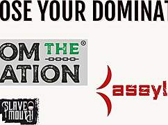 Hey, check out this submissive riding cock with anal, fetish, and rough bondage.