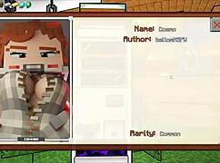 Hornycraft恶搞里商人被巨根扶她狂钻