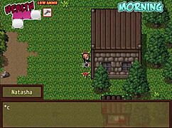 Rescuing hot girls from zombies in hentai game 😈