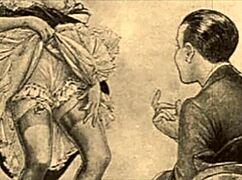 复古色情插图诉说感官复古艳史