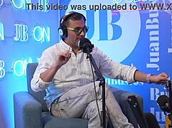 Mollysmith squirts all over the sybian machine on juan bustos podcast